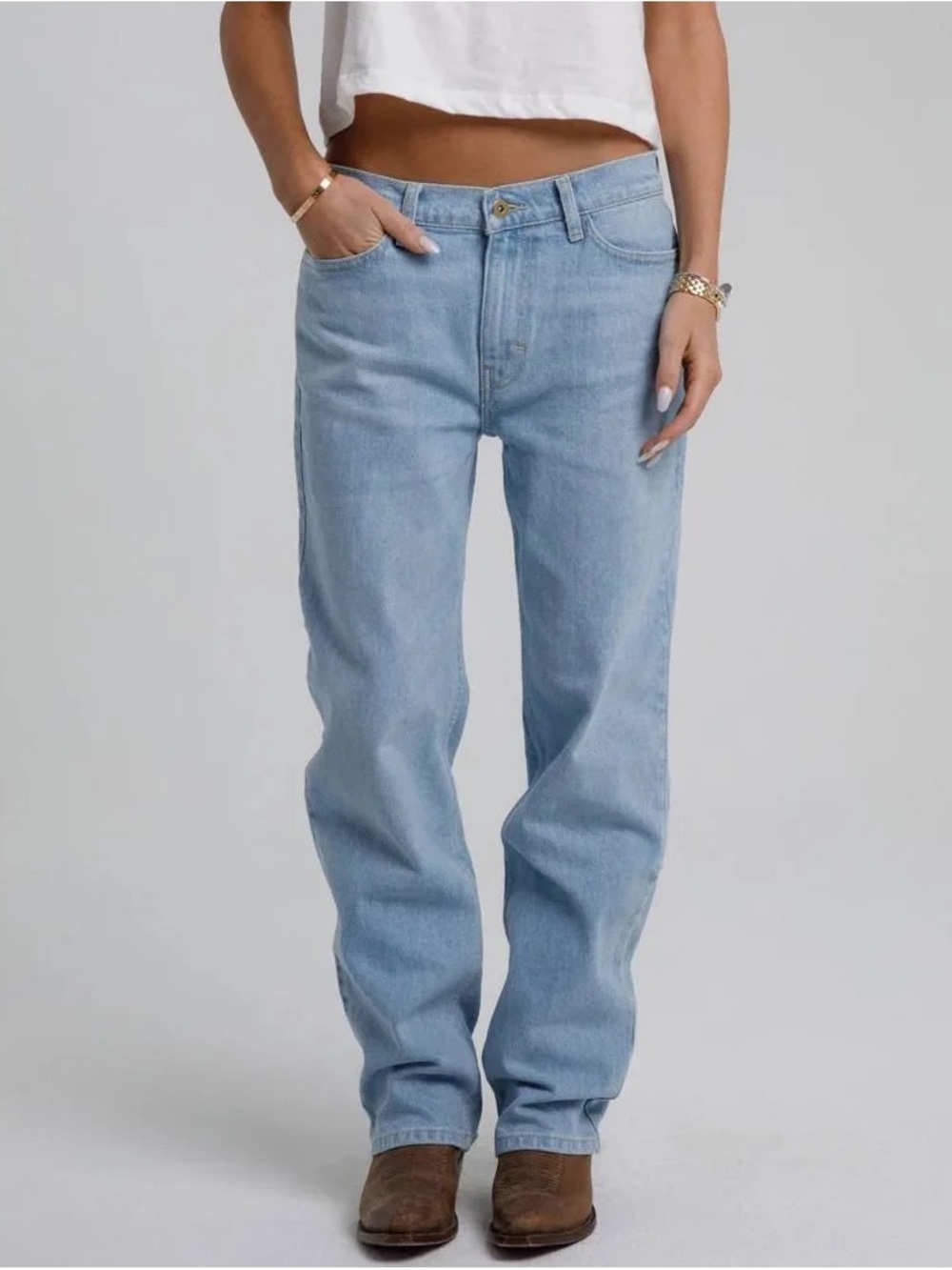 Dairy Boy Light Wash Denim - Size 27